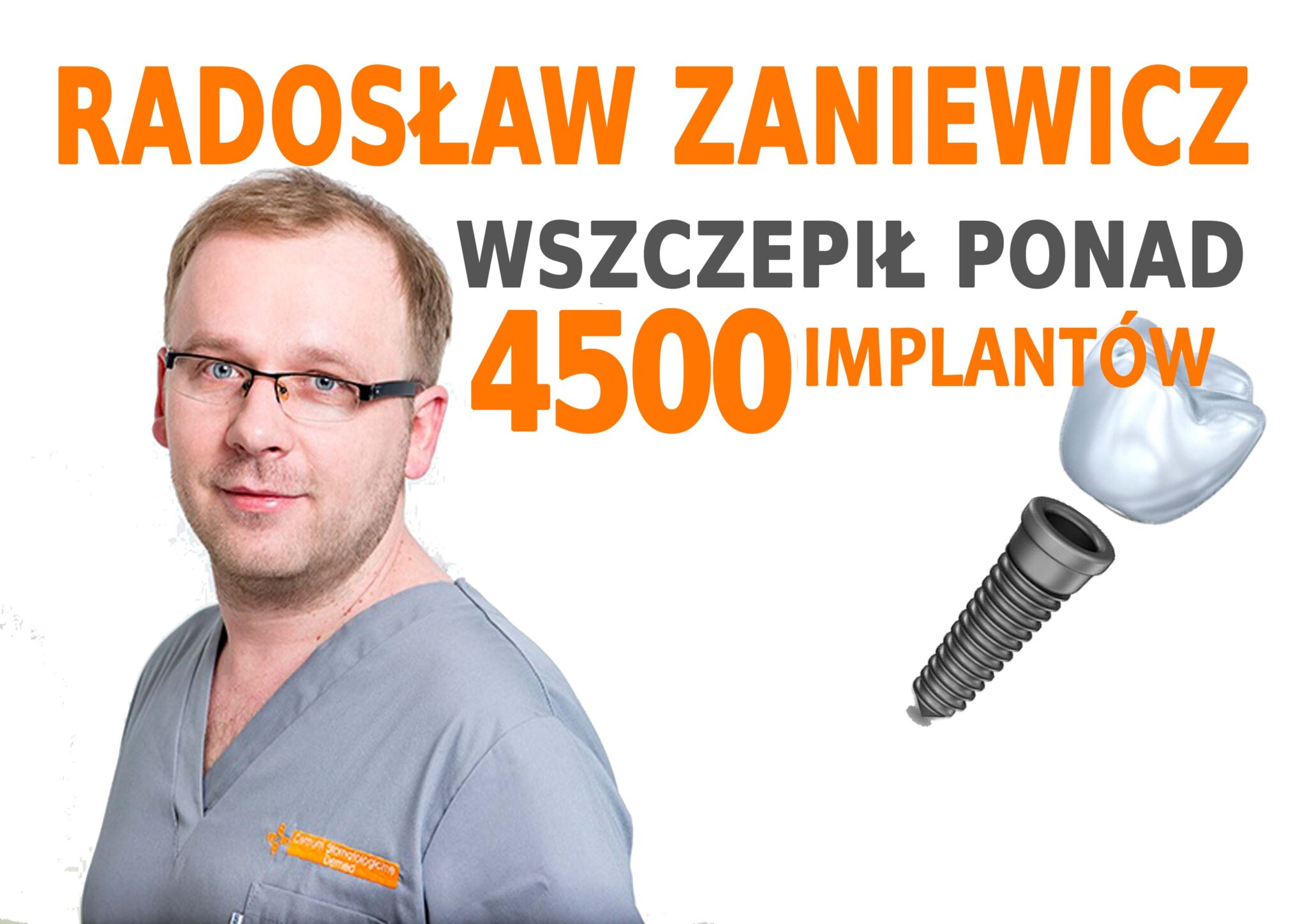 Chirurg Radosław Zaniewicz